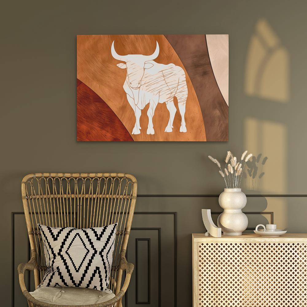 Earth Tone Bull