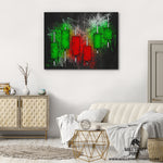 MODERN CANDLESTICKS Wall Street Prints