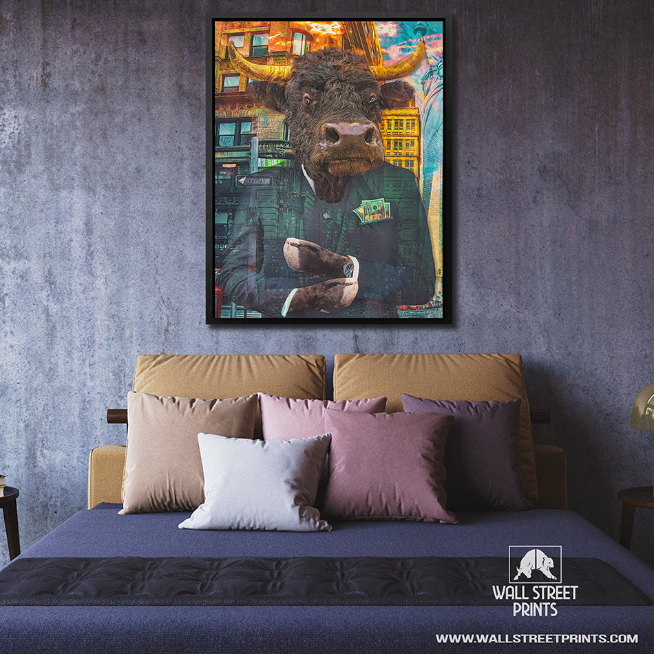 MODERN BULL Wall Street Prints