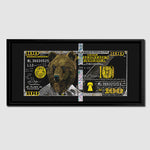 WHITE GOLD BULL & BEAR BUNDLE Wall Street Prints