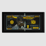 WHITE GOLD BULL & BEAR BUNDLE Wall Street Prints