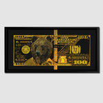 GOLD HUNDRED DOLLAR BEAR Wall Street Prints