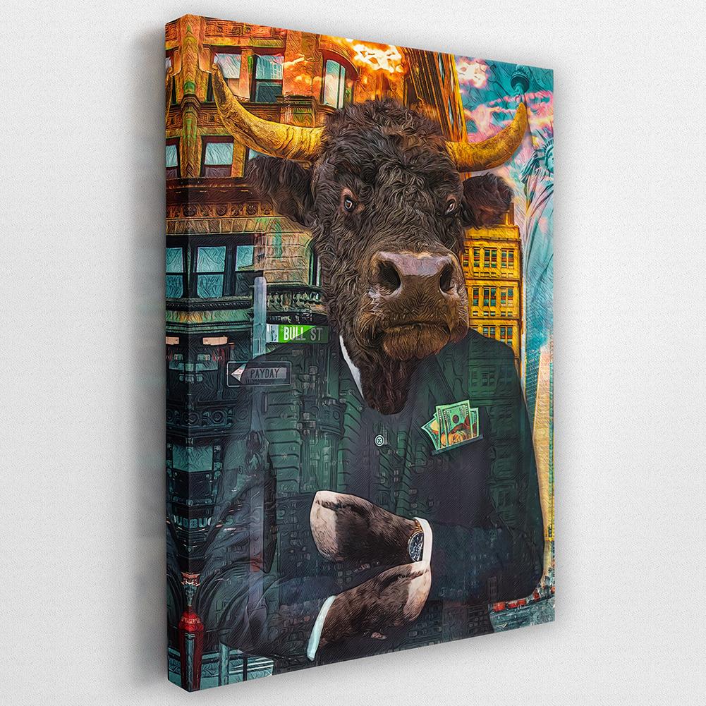 MODERN BULL Wall Street Prints