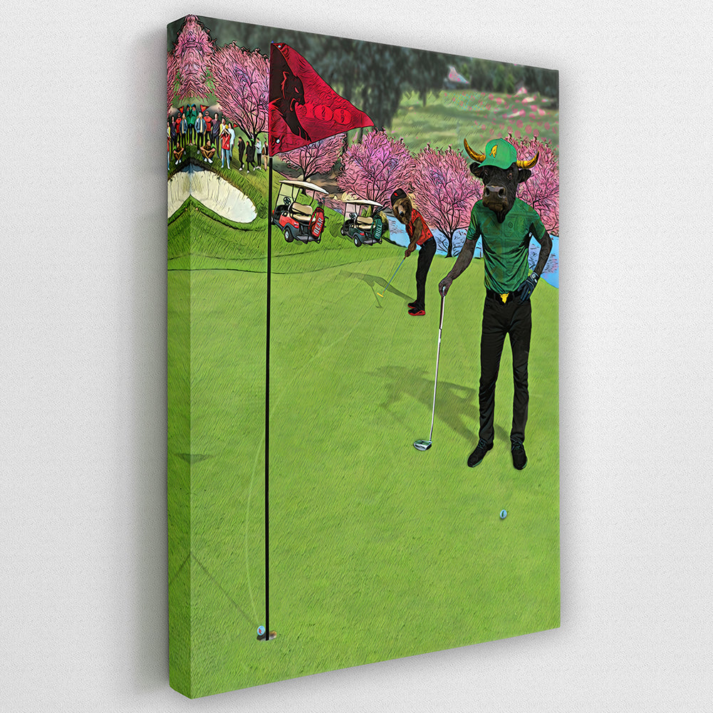PUTT FOR DOUGH (PORTRAIT)