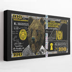 WHITE GOLD BULL & BEAR BUNDLE Wall Street Prints
