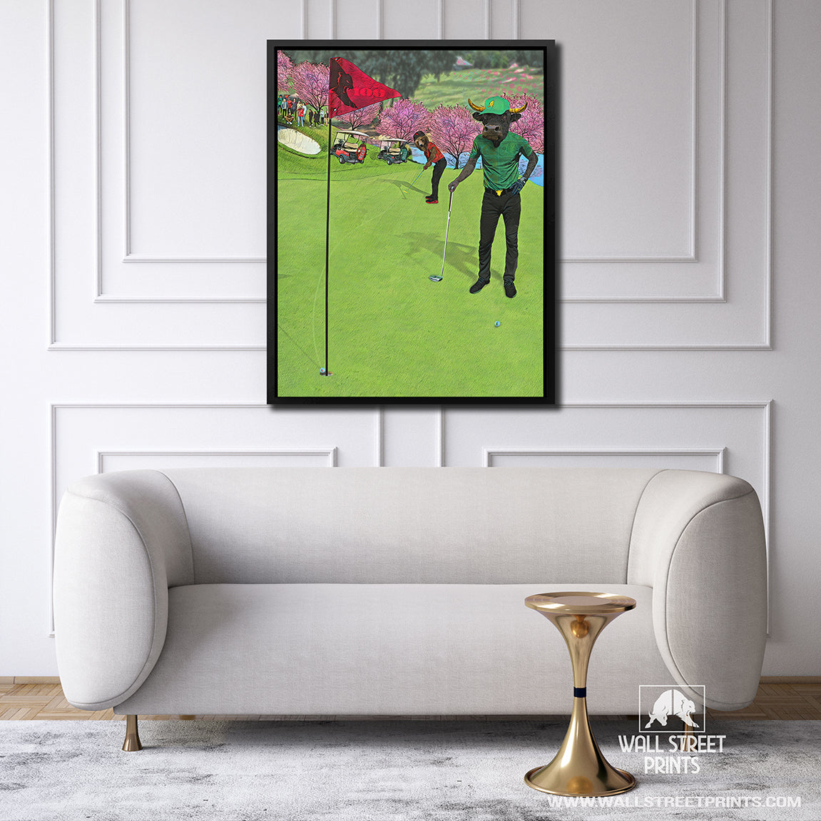 PUTT FOR DOUGH (PORTRAIT)