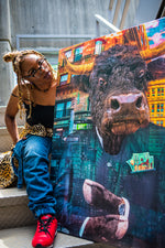 MODERN BULL Wall Street Prints