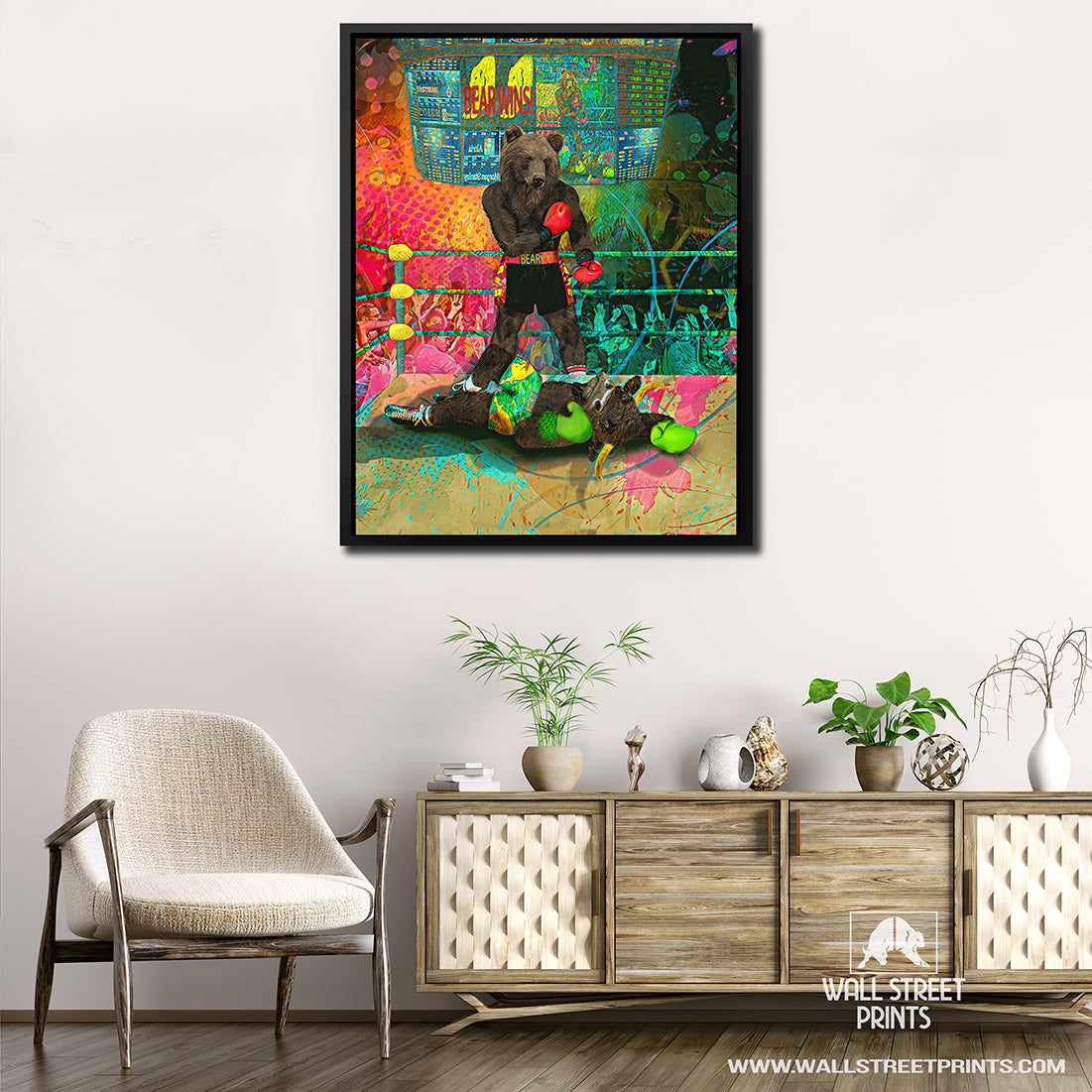 BEARS WIN Wall Street Prints