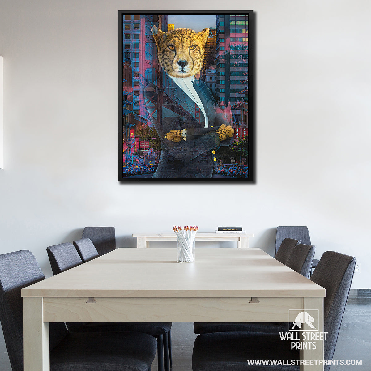 MODERN BUSINESS WOMAN Wall Street Prints