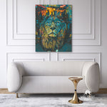 BUSINESS LION Wall Street Prints