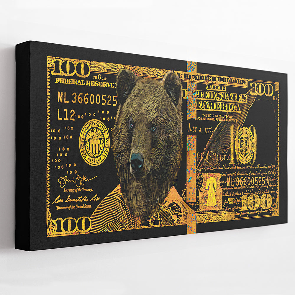 GOLD BULL & BEAR BUNDLE Wall Street Prints