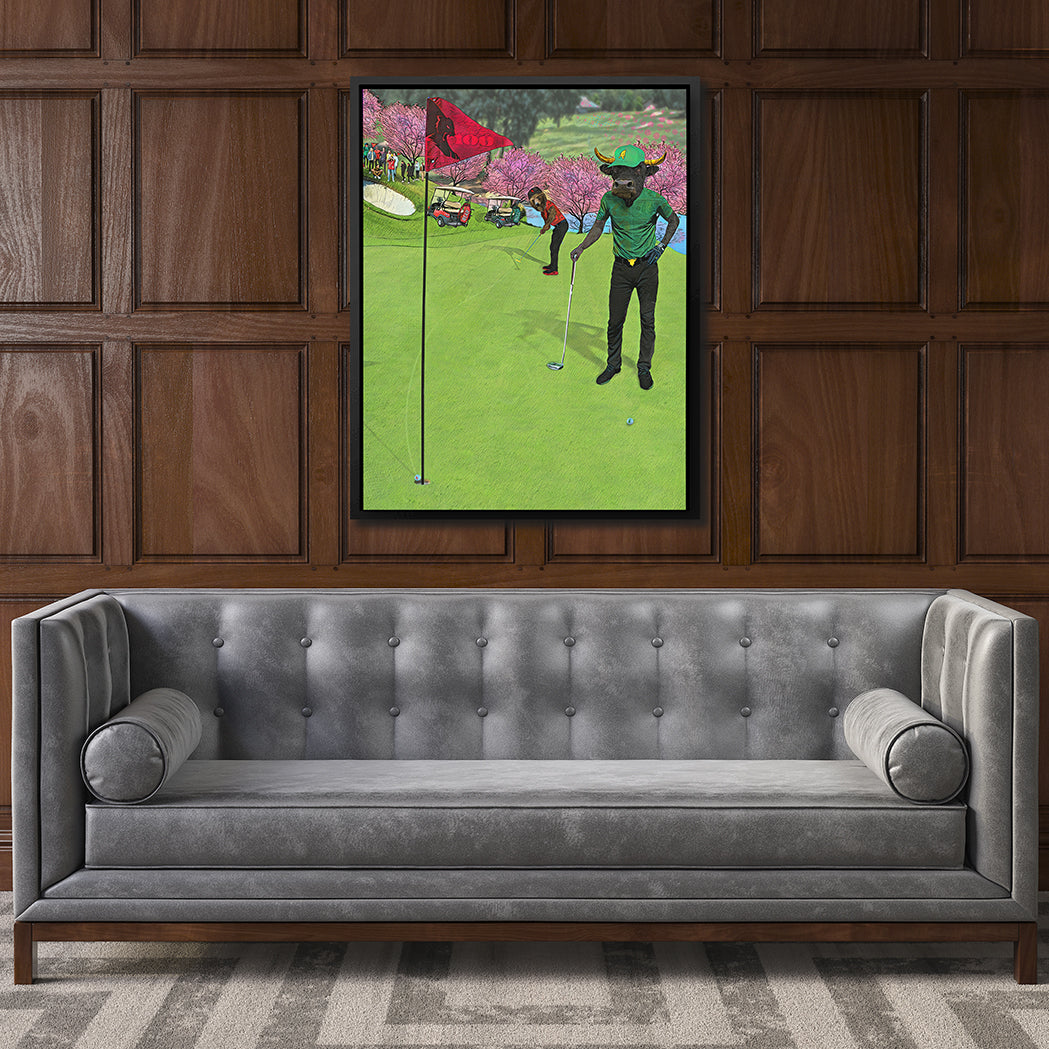 PUTT FOR DOUGH (PORTRAIT)