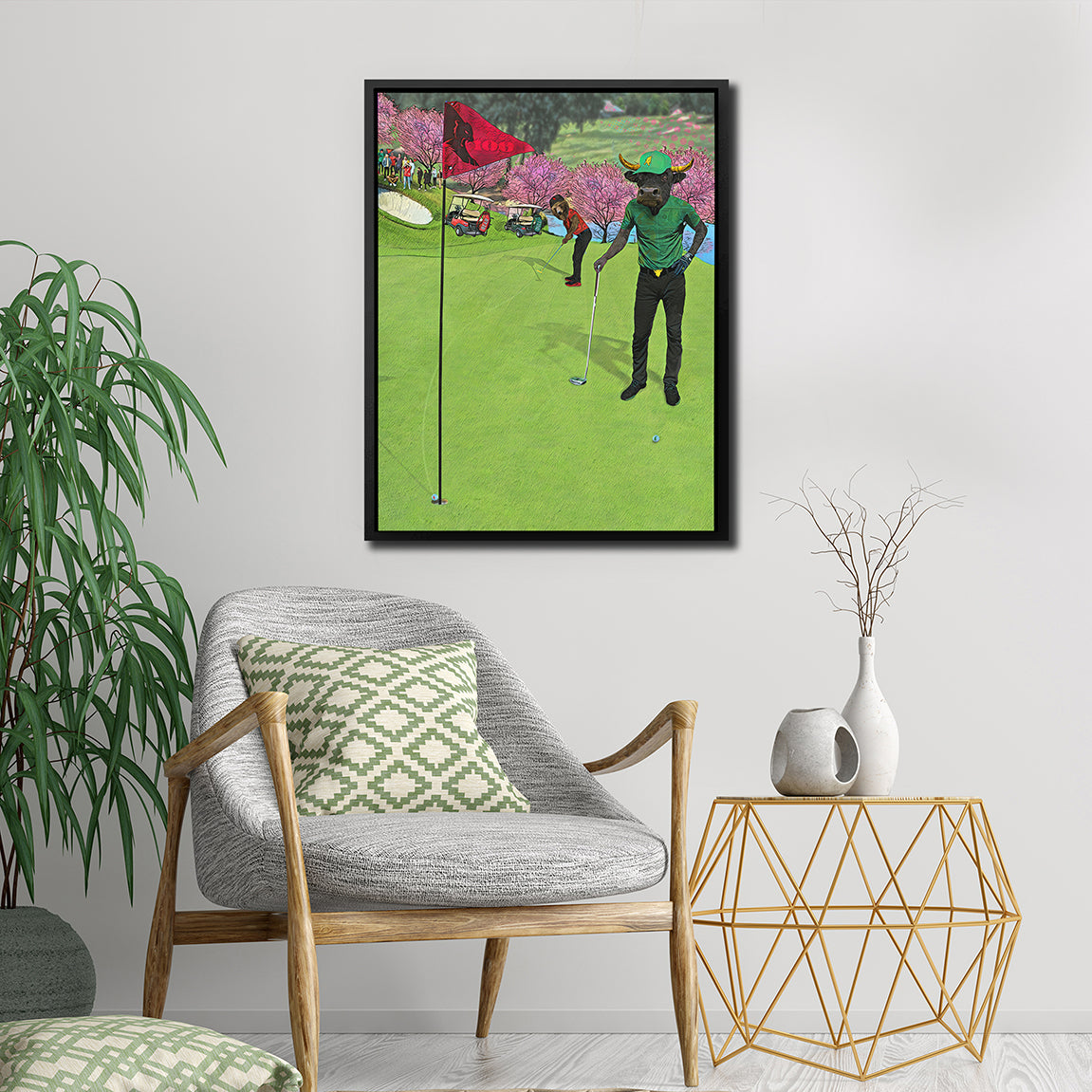 PUTT FOR DOUGH (PORTRAIT)