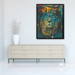 BUSINESS LION Wall Street Prints