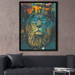 BUSINESS LION Wall Street Prints