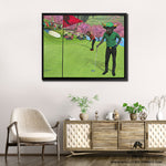 PUTT FOR DOUGH Wall Street Prints