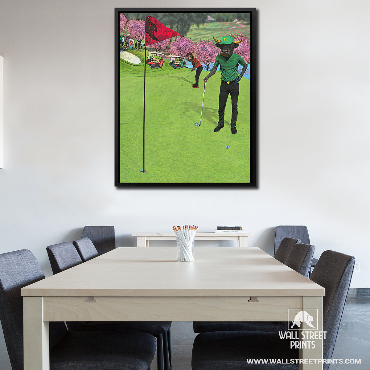 PUTT FOR DOUGH (PORTRAIT)