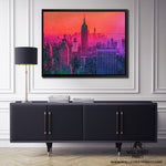 NYC SKYLINE on a luxury wall