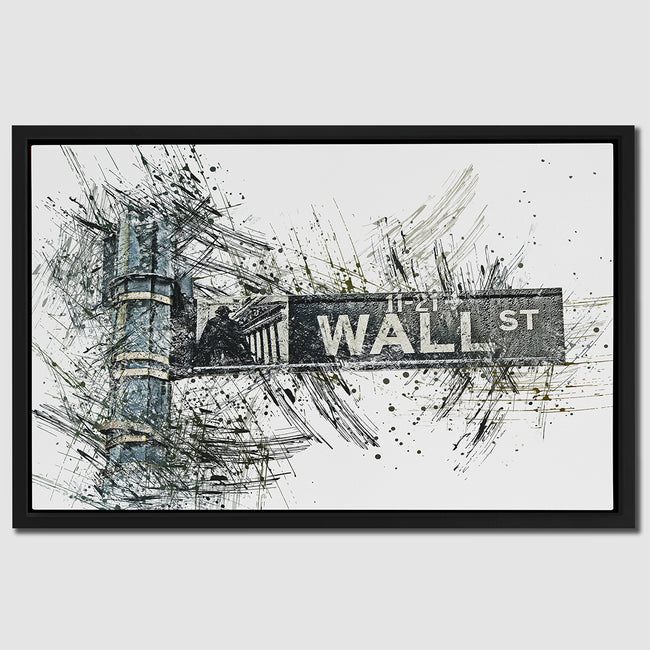 WALL STREET SIGN Wall Street Prints