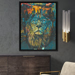 BUSINESS LION Wall Street Prints