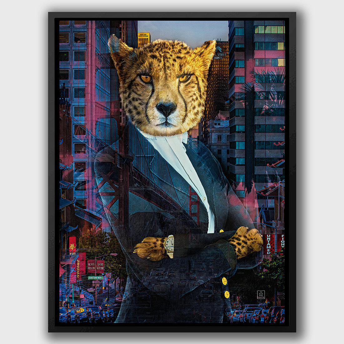 MODERN BUSINESS MAN & WOMAN BUNDLE Wall Street Prints