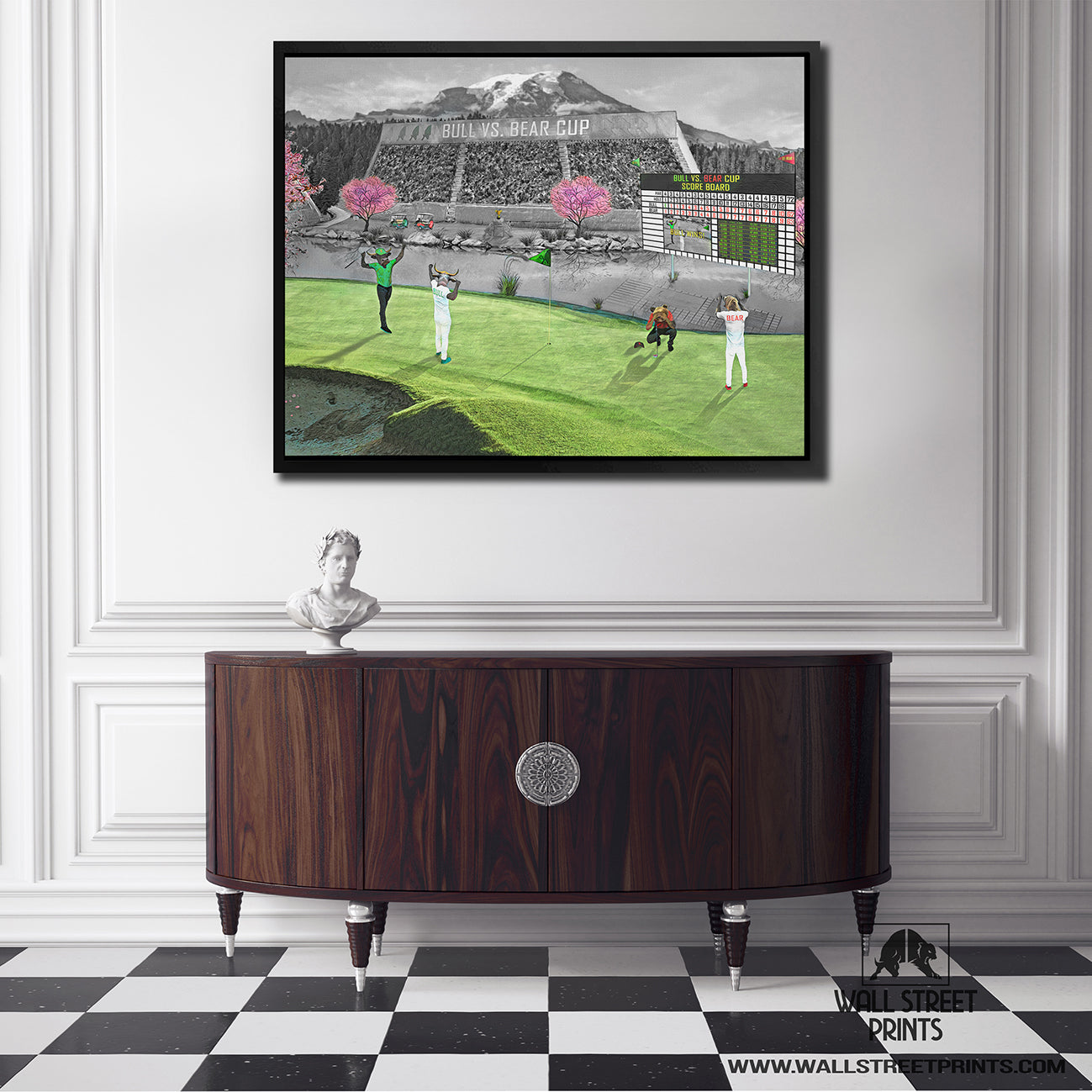 THE CHAMPIONSHIP (B&W EDITION) Wall Street Prints