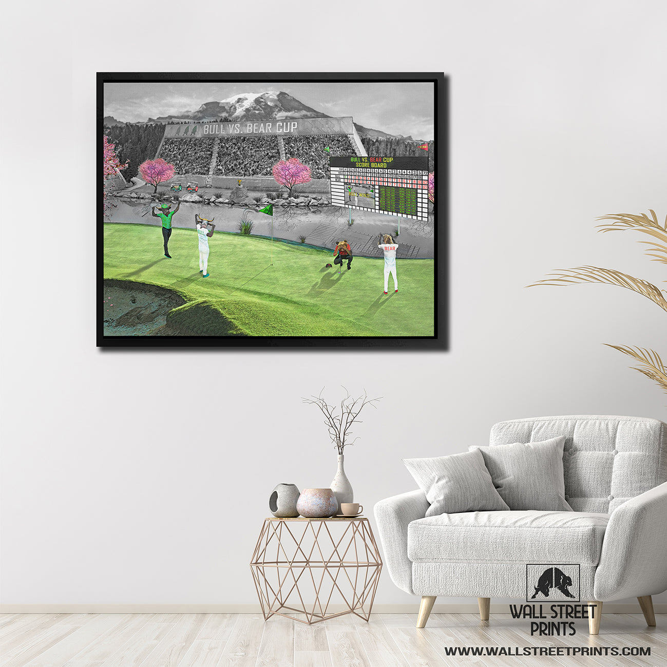 THE CHAMPIONSHIP (B&W EDITION) Wall Street Prints
