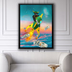 ROCKET BULL Wall Street Prints
