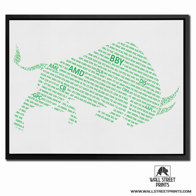 S&P 500 BULL (LIGHT BACKGROUND) Wall Street Prints