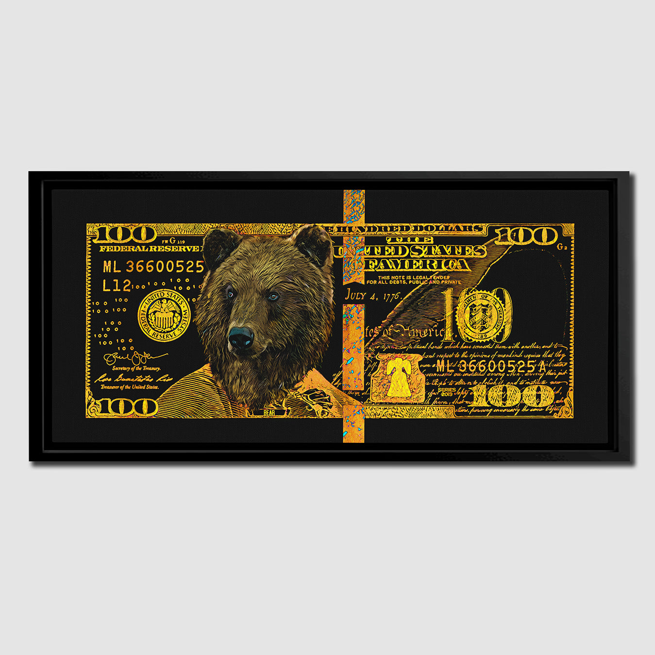 GOLD BULL & BEAR BUNDLE Wall Street Prints