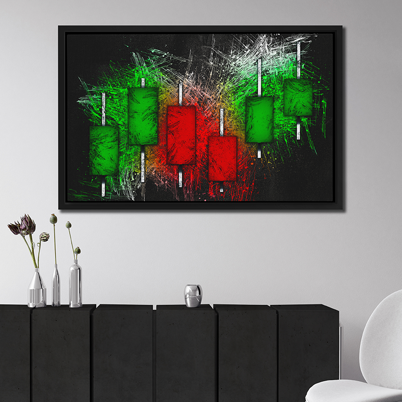 MODERN CANDLESTICKS Wall Street Prints