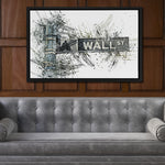 WALL STREET SIGN Wall Street Prints