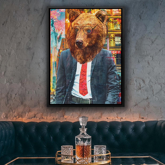 MODERN BEAR Wall Street Prints