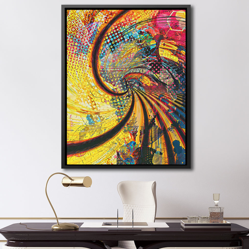 MONEY SPIRAL Wall Street Prints