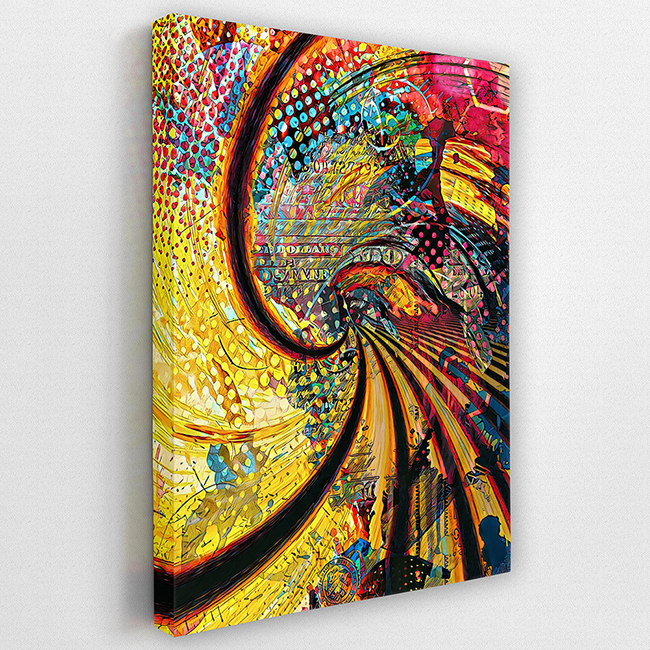 MONEY SPIRAL Wall Street Prints