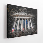 NYSE BUILDING (DARK BACKGROUND) Wall Street Prints