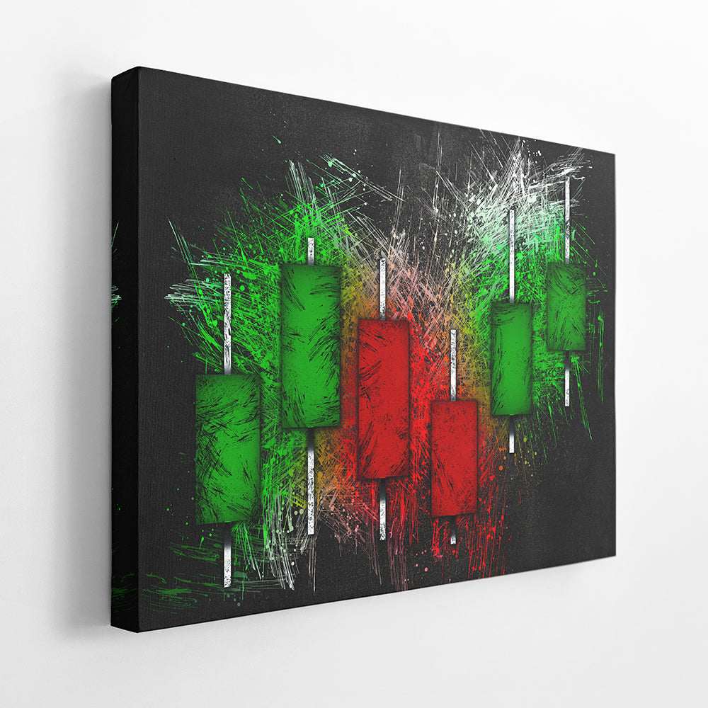MODERN CANDLESTICKS Wall Street Prints