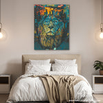 BUSINESS LION Wall Street Prints