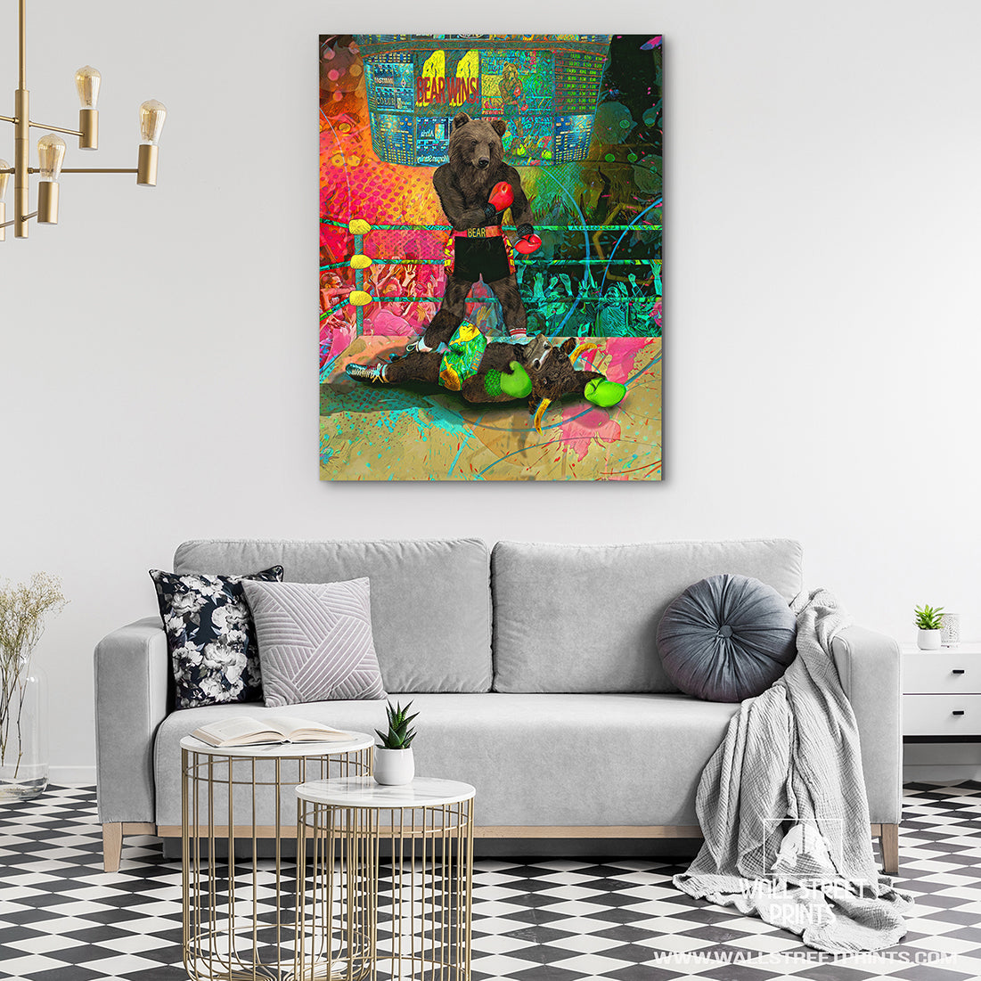 BEARS WIN Wall Street Prints