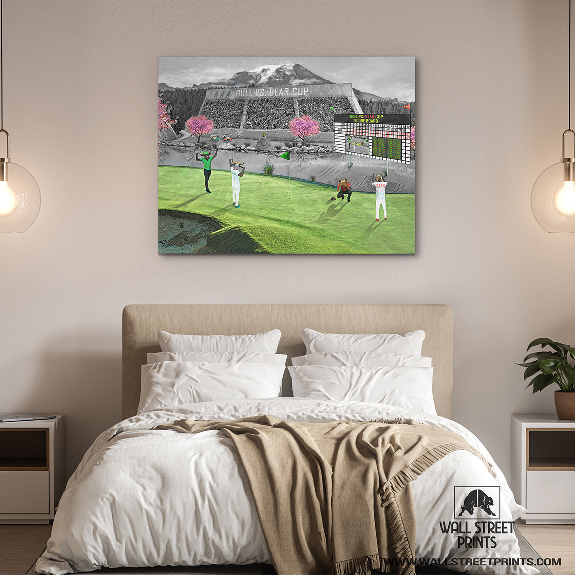 THE CHAMPIONSHIP (B&W EDITION) Wall Street Prints