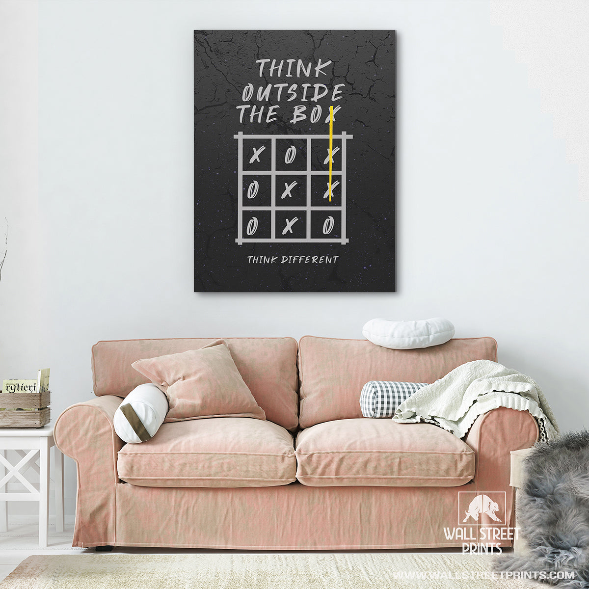 THINK OUTSIDE THE BOX Wall Street Prints