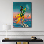 ROCKET BULL Wall Street Prints