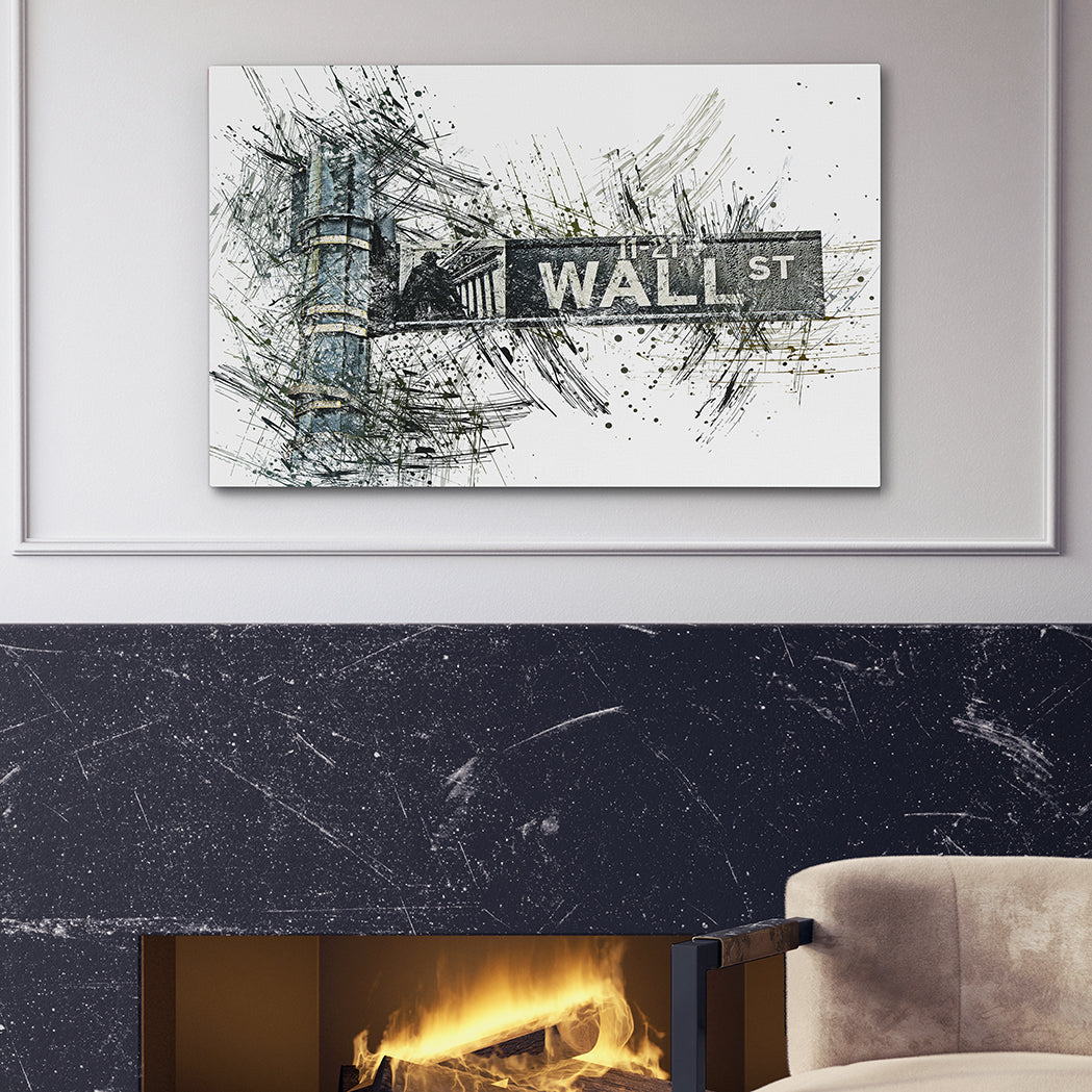 WALL STREET SIGN Wall Street Prints
