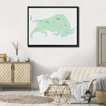 S&P 500 BULL (LIGHT BACKGROUND) Wall Street Prints