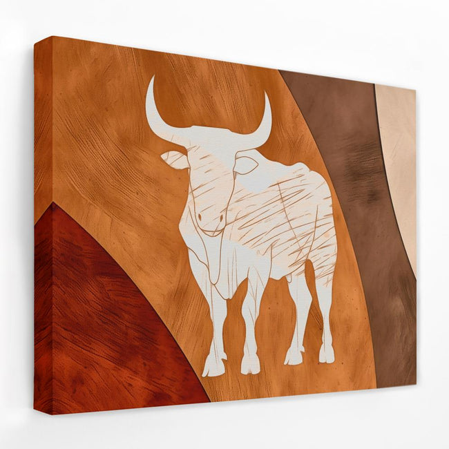 Earth Tone Bull