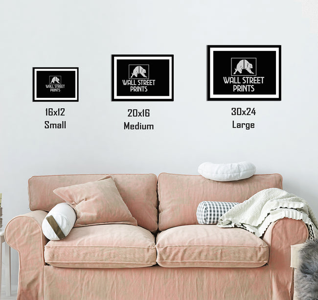 MODERN CANDLESTICKS | PRINT Wall Street Prints