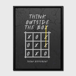 THINK OUTSIDE THE BOX Wall Street Prints