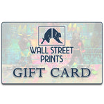 WALL STREET PRINTS GIFT CARD Wall Street Prints