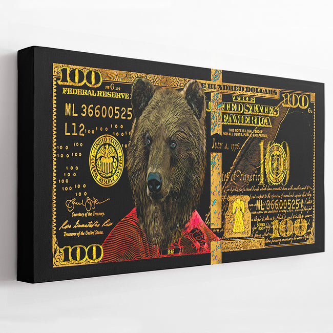 GOLD GREEN RED BULL & BEAR BUNDLE Wall Street Prints