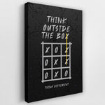 THINK OUTSIDE THE BOX Wall Street Prints